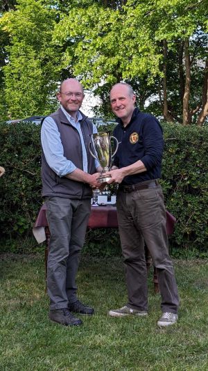 Ron Scaglione wins the LD Ranken Memorial Trophy for 1200 yards